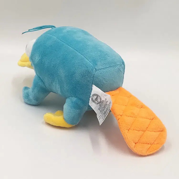 Disney Phineas and Ferb 9″ Plush Figure Perry the Platypus NWT