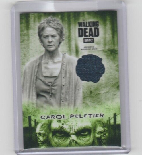 WALKING DEAD HUNTERS & HUNTED MELISSA MCBRIDE/CAROL RELIC CARD #02/25!! R-CPJ