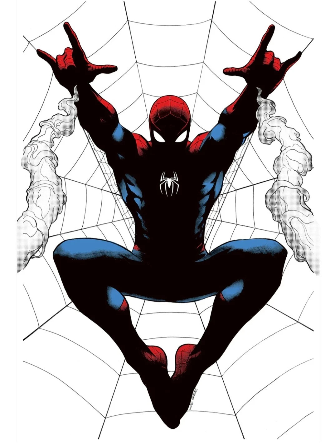 AMAZING SPIDER-MAN: TORN #1 1:25 INCV LEE GARBETT VIRGIN 2nd Print NM