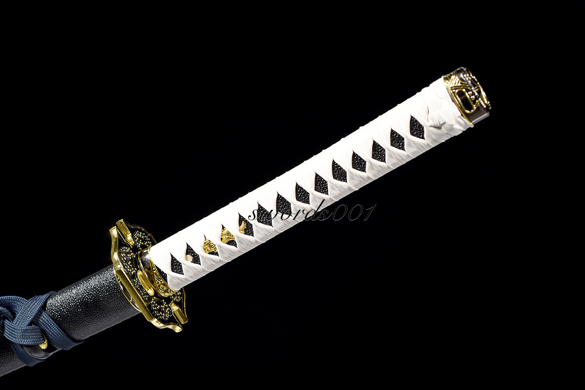Yamato T10 Clay Tempered Devil May Cry Japanese Katana Mirror Blade Anime Sword