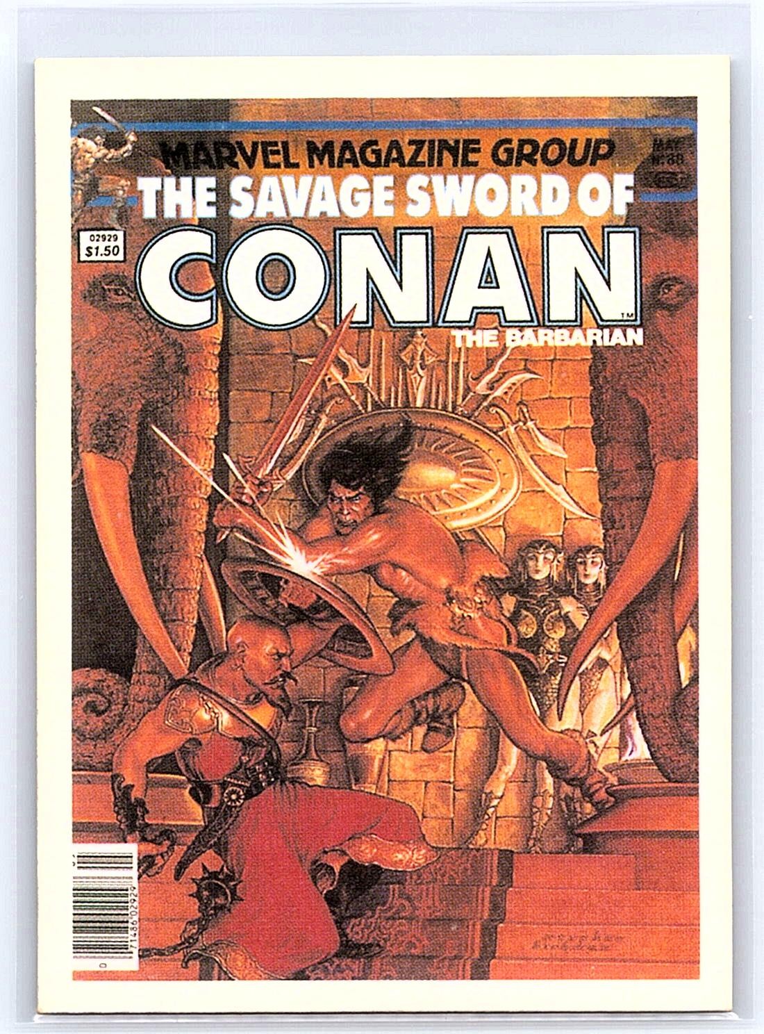 Issue # 88 1988 Comic Images Savage Sword of Conan the Barbarian NNO