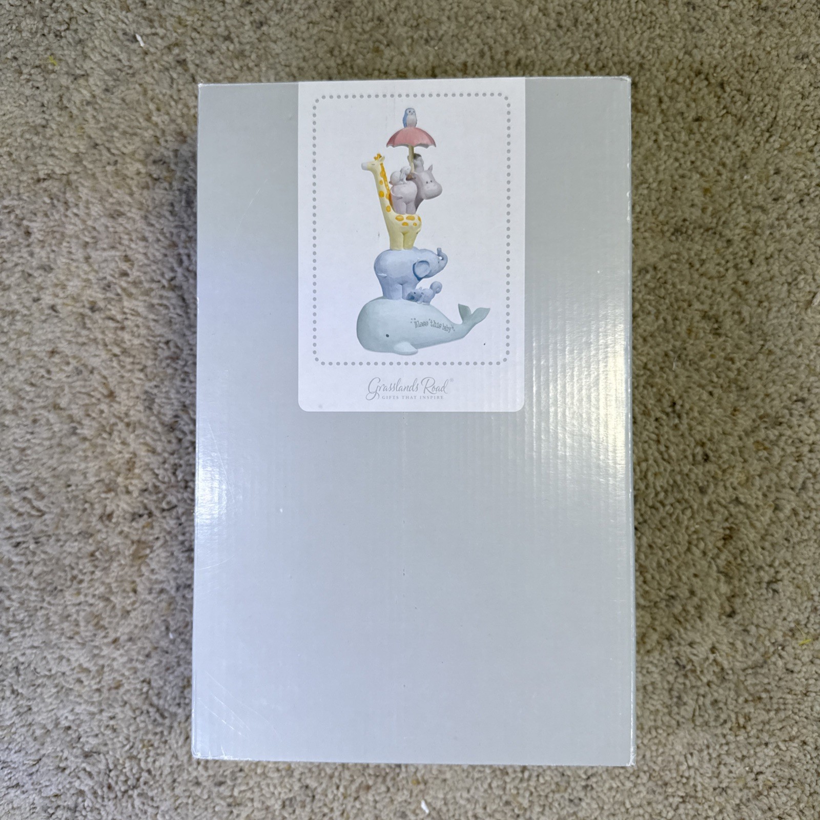 Grasslands Road- Stacked Animal Figurine, 7 1/8in x 4in x 12in