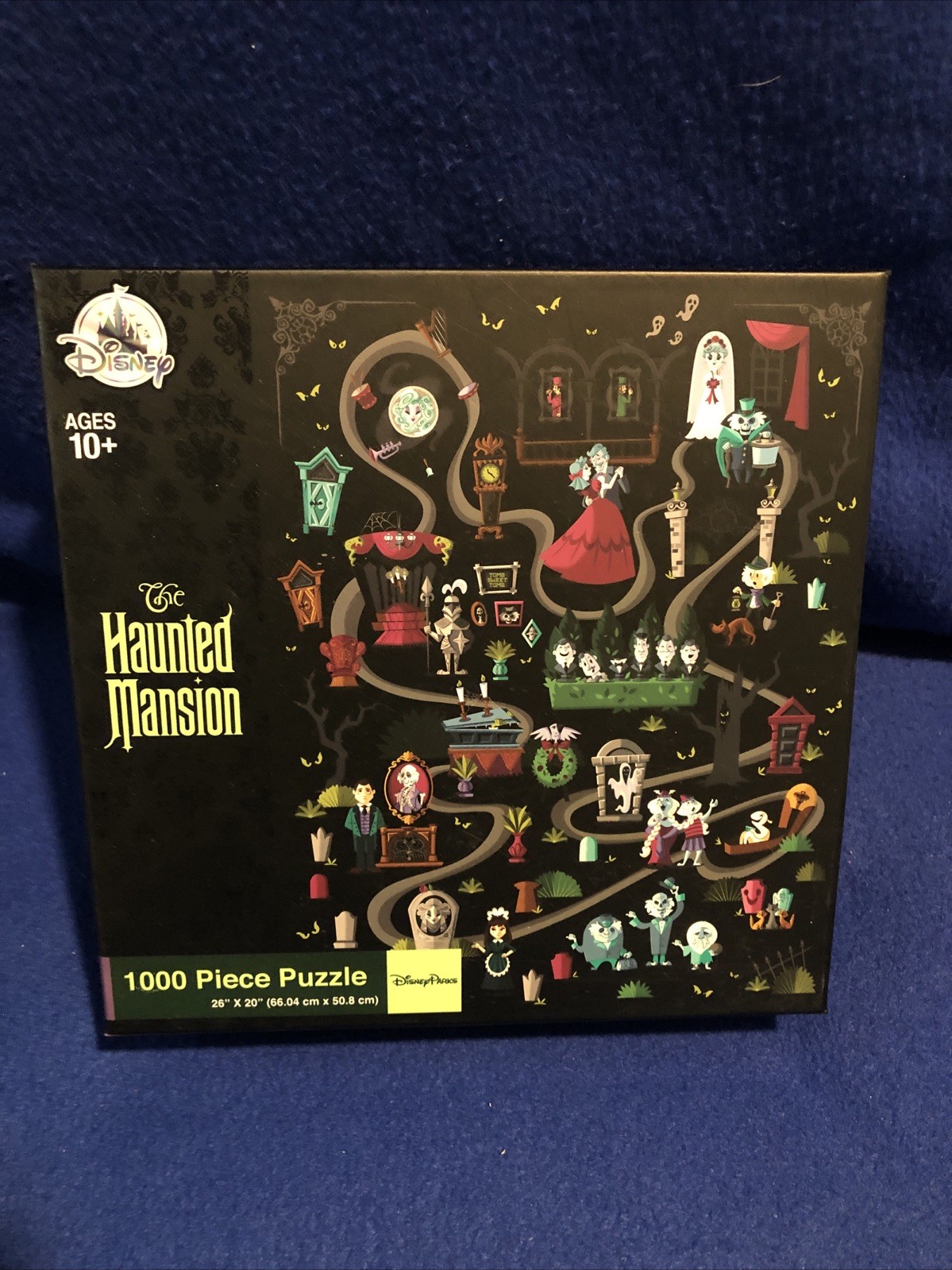 Disney Parks The Haunted Mansion Jigsaw Puzzle 1000 Pieces 26″x20″ – New Sealed