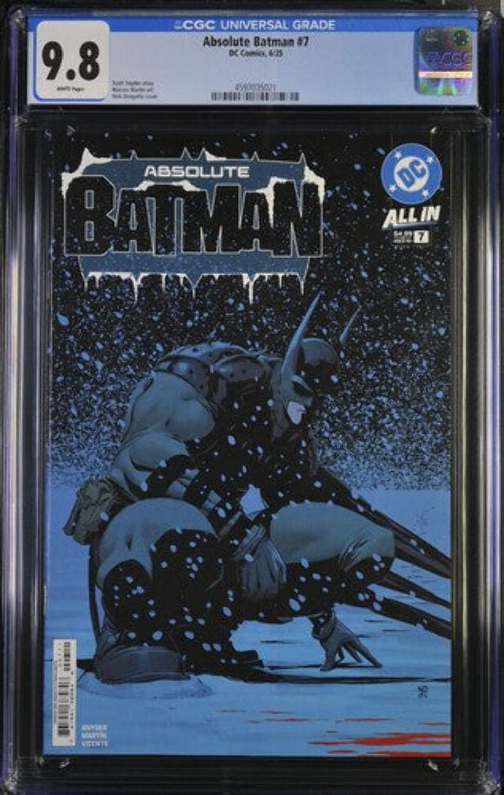 Absolute Batman #7 CGC 9.8