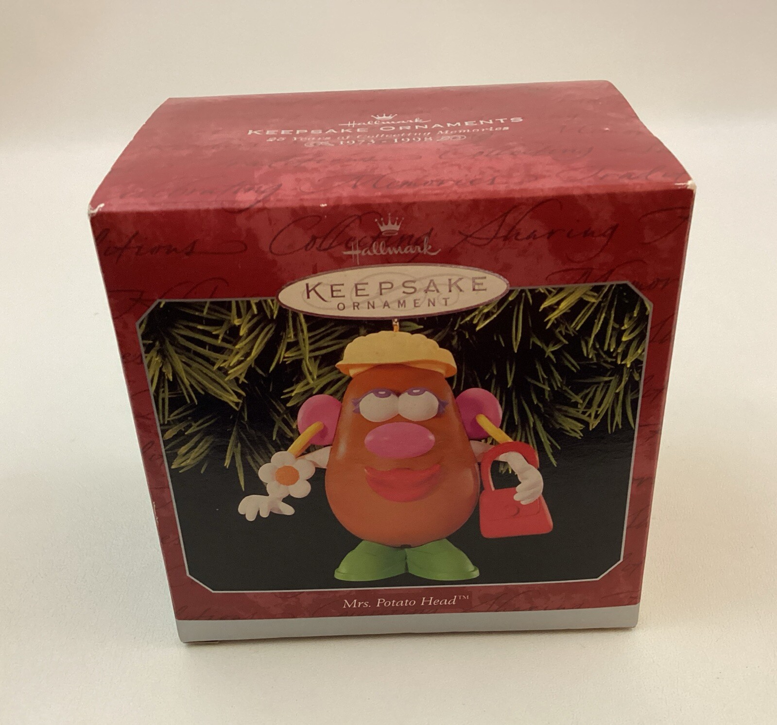 Hallmark Keepsake 1998 Mrs. Potato Head Ornament In Original Box