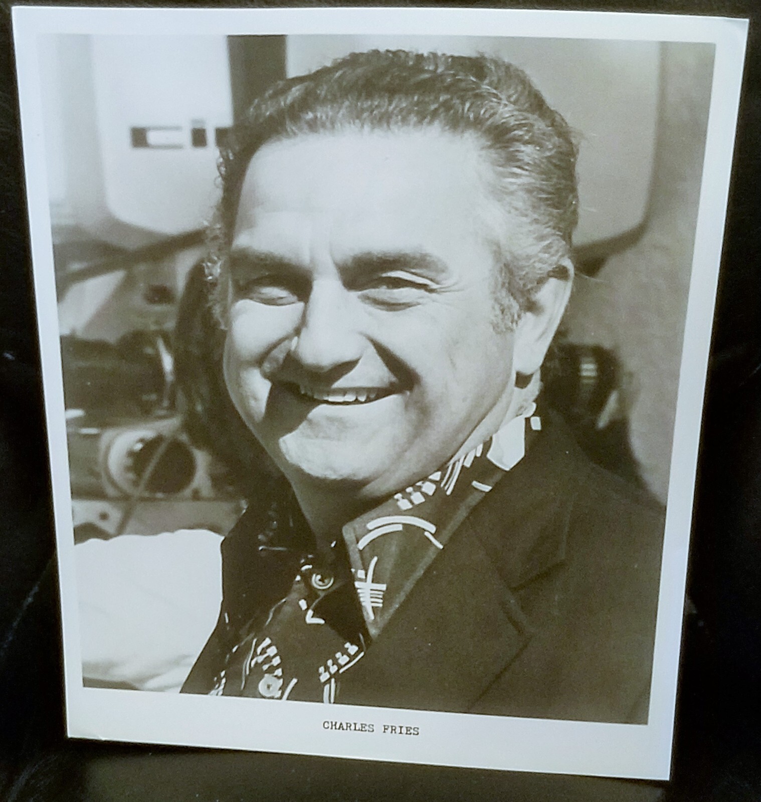 1977 Marvel Comics Spider-Man TV Producer Charles Fries Press Photo Marvelmania!