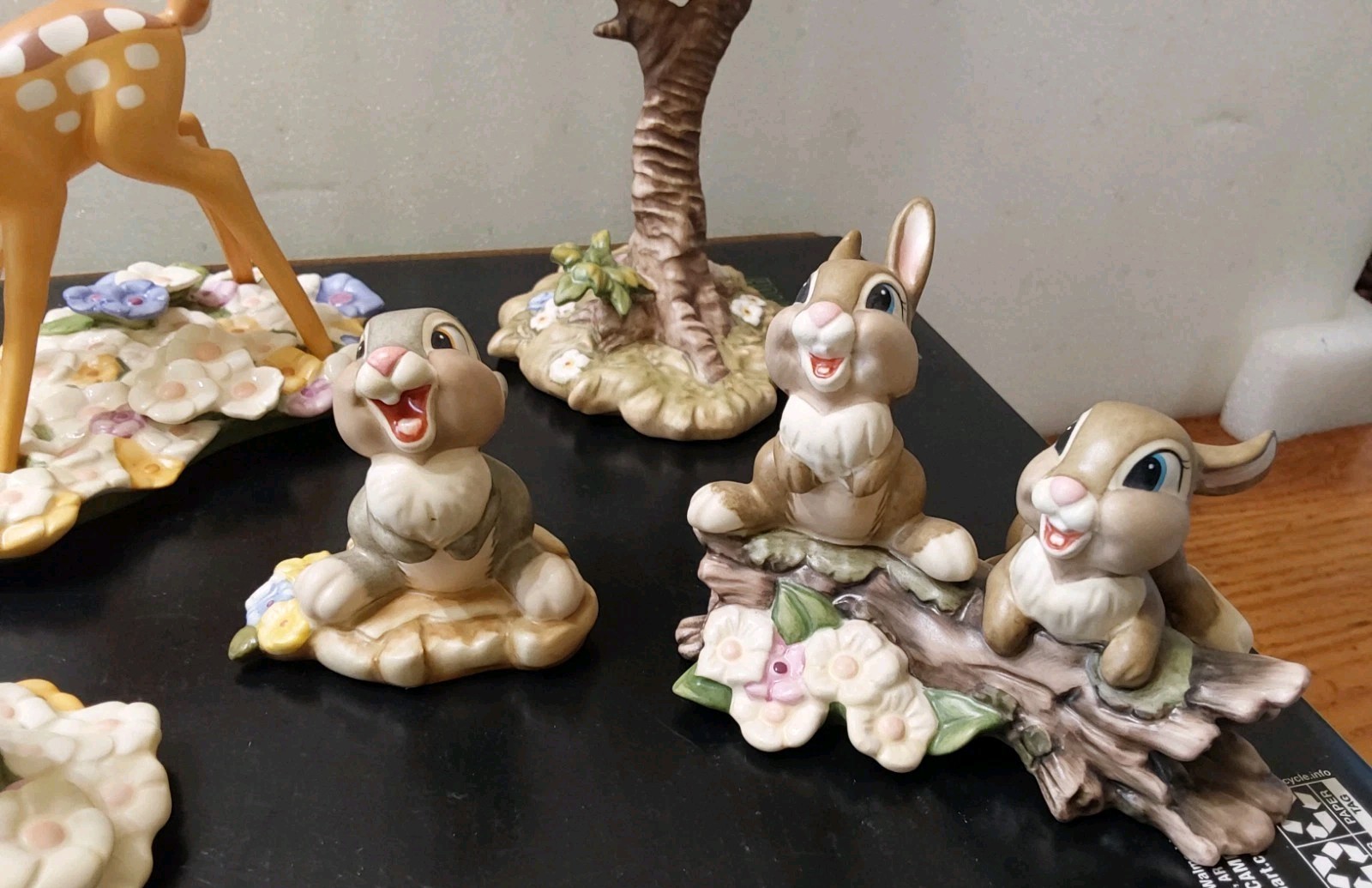 Disney WDCC Bambi Friends Springtime Bloom 5pc Set Flower Owl Thumper 50th Anniv
