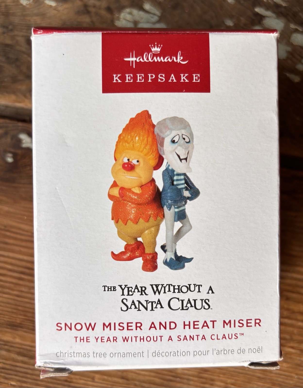 NIB 2023 Hallmark Ornaments SNOW MISER HEAT MISER THE YEAR WITHOUT A SANTA CLAUS