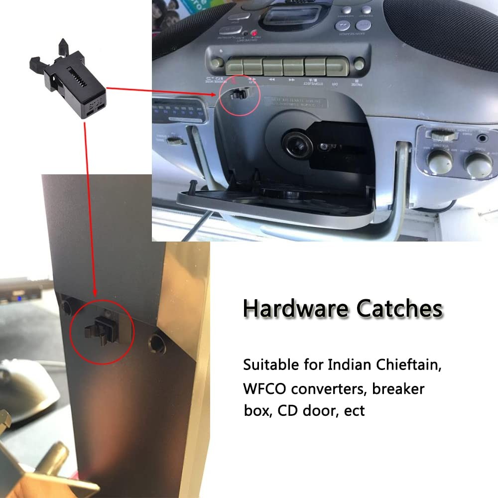 2 Pcs Door Latch Lock for WFCO Converters(WF87/8900-DL), Storage Push Latch A…