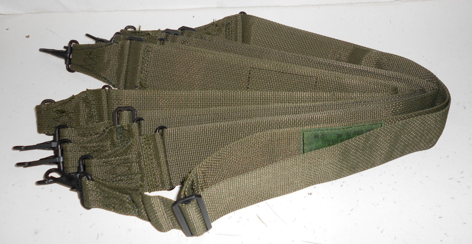 5- USGI OD Nylon General Purpose GP Strap NOS lot of 5 Free Shipping