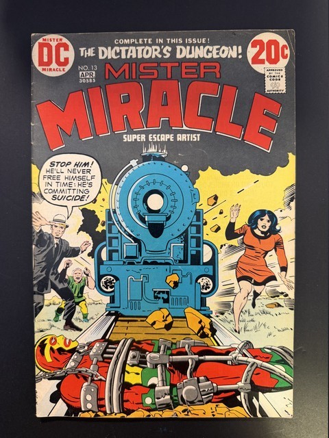 Mister Miracle #13 1973 DC Comic Jack Kirby Bronze Age Classic VG/FN 5.0