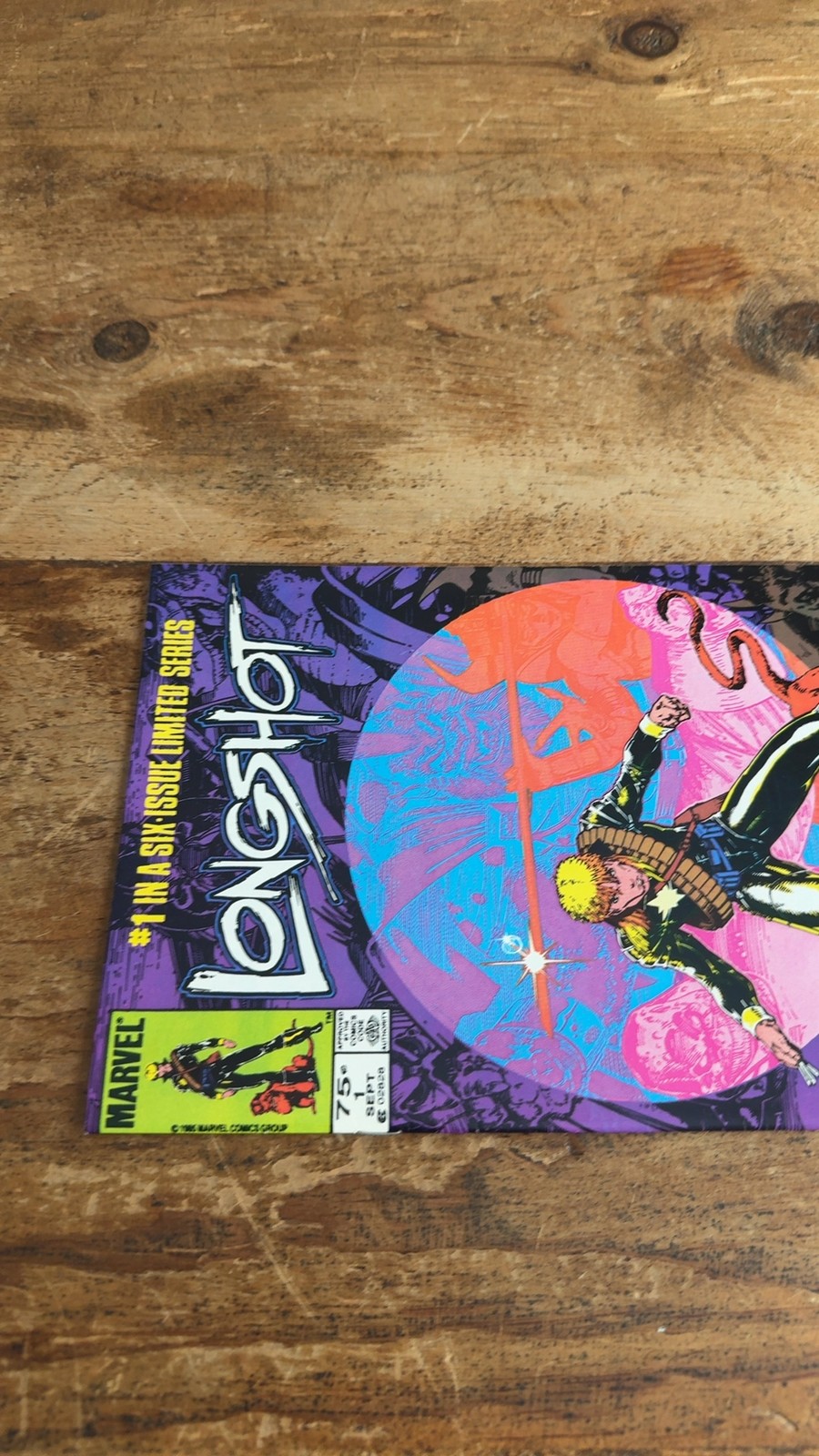 Longshot #1 Marvel Comics 1985 1st Appearance of Longshot Newsstand 1