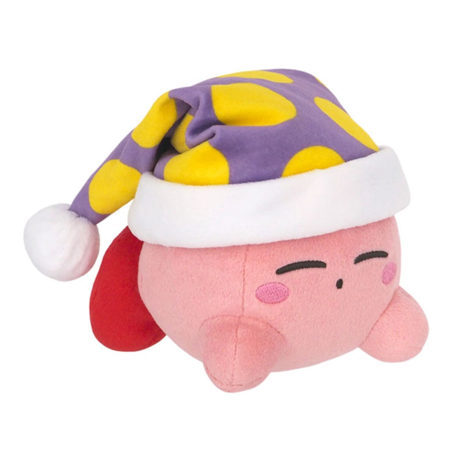 Star Kirby Sleep Kirby S size stuffed toy / Pink plush Nintendo New Japan