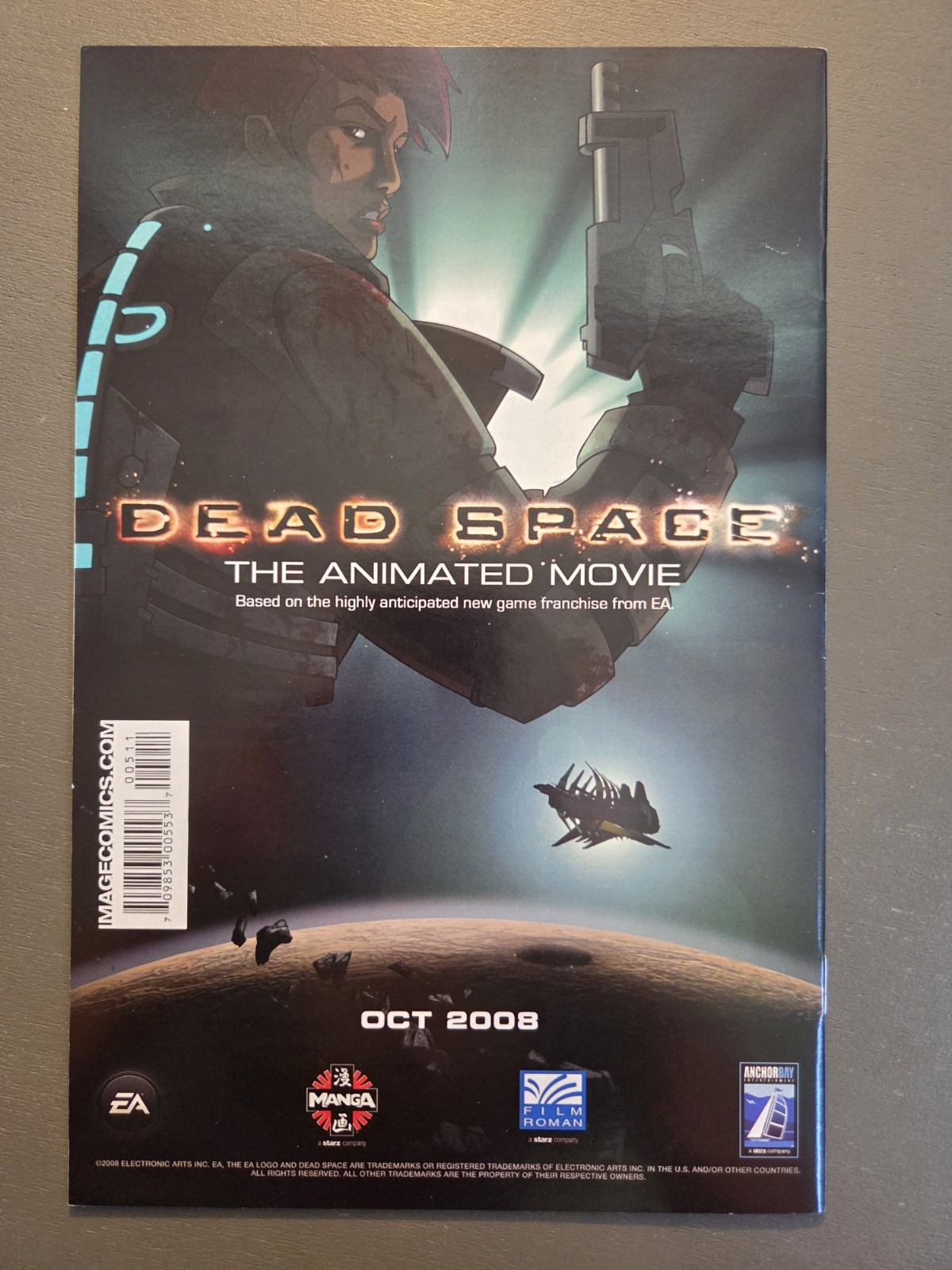 Dead Space #5 Image Comics Ben Templesmith Video Game Comic