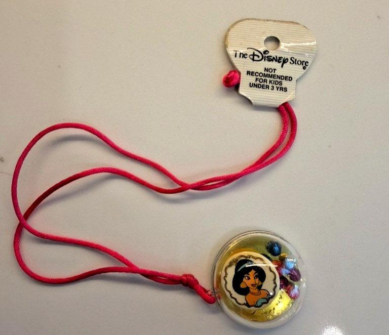 Vintage 1990s Disney’s Aladdin – Princess Jasmine 26″ Children’s Necklace