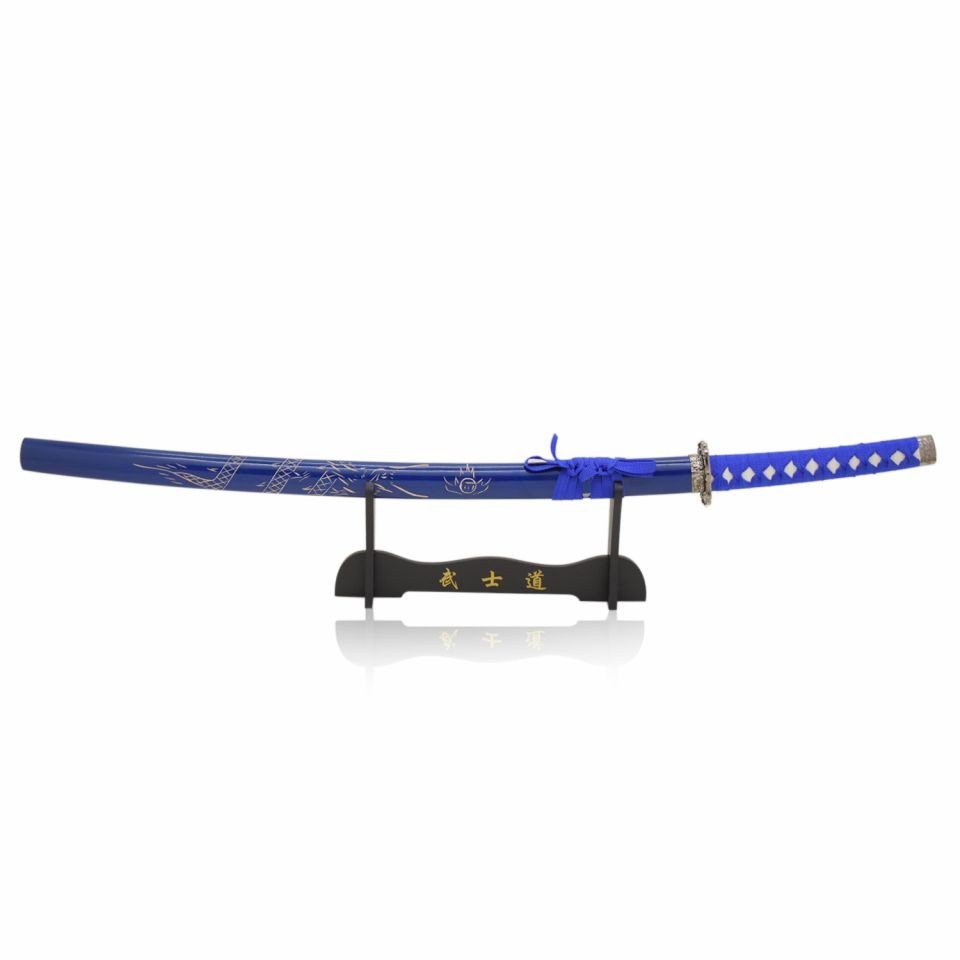 40″ Snake Eye Tactical Bushido Dragon Samurai Katana w/Cord Wrapped Handle
