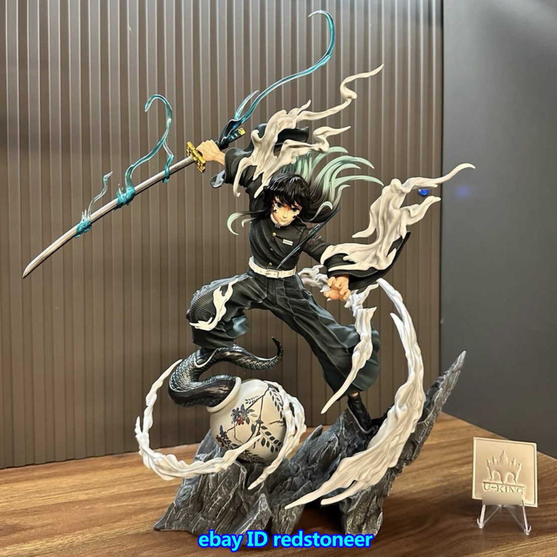U King Studio Demon Slayer:Tokitou Muichirou 1/6 Anime Figure Statue Model