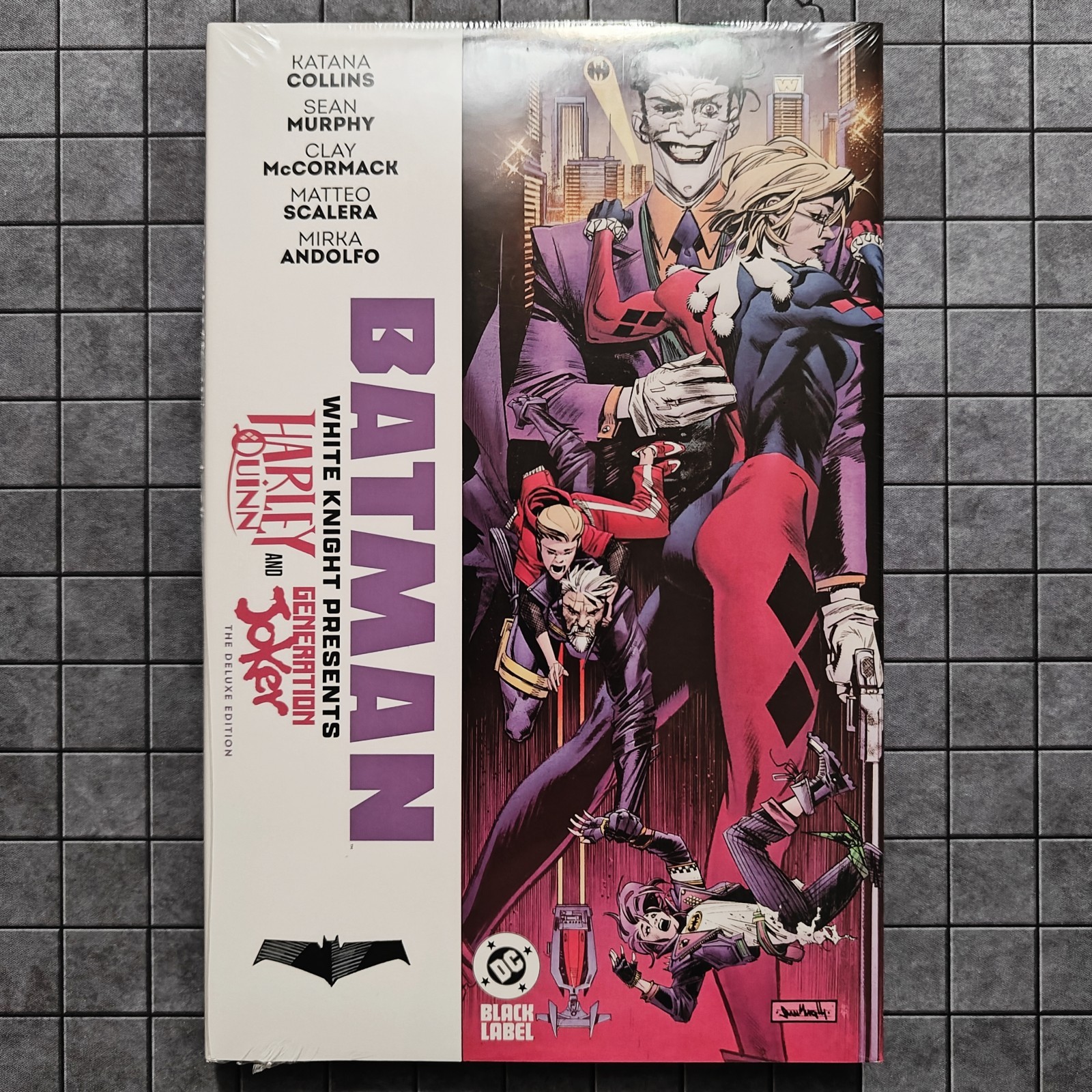 Batman White Knight Deluxe Edition Hardcover Set – Curse, Joker, Harley – SEALED