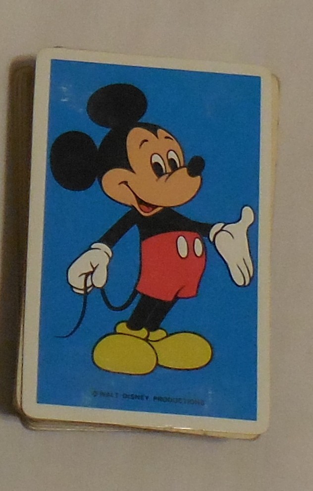 1 Deck Walt Disney World Florida Mickey Mouse Playing Cards