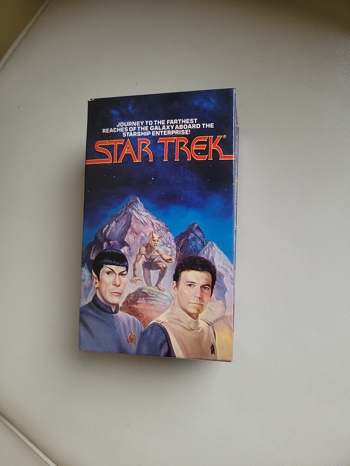 STAR TREK Pocket Science Fiction Book Set 1-5 With Slip Box Missing Covers