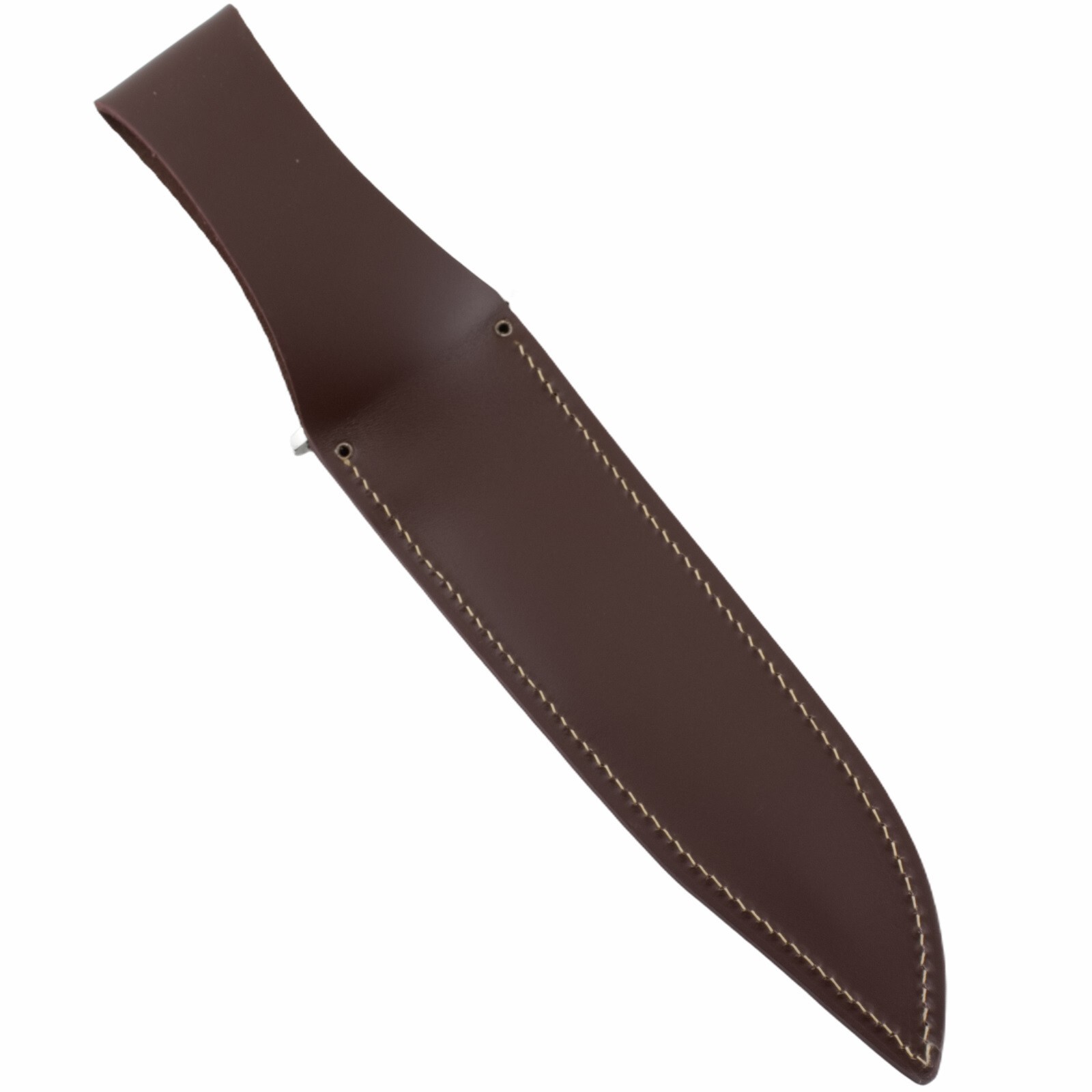 Cudeman Stag Handle Bowie Fixed Blade Knife CUD106C Spain Sheath