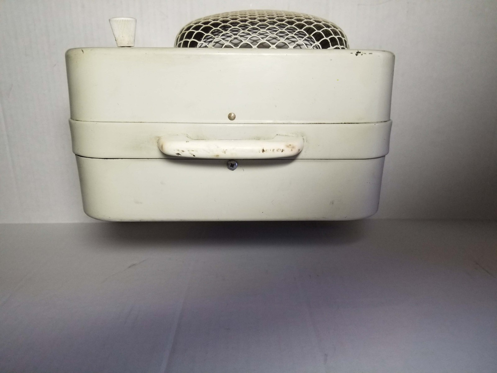 1950’s Gray Supermatic Electric Space Heater In Original Box Works Great!!!