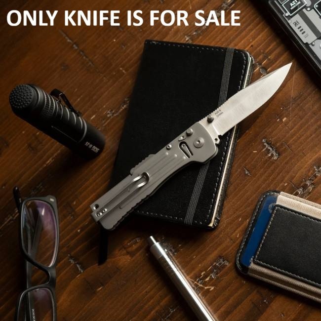SOG Slim Jim Assisted Folding Knife 3.13″ AUS-8 Steel Blade 420HC Steel Handle