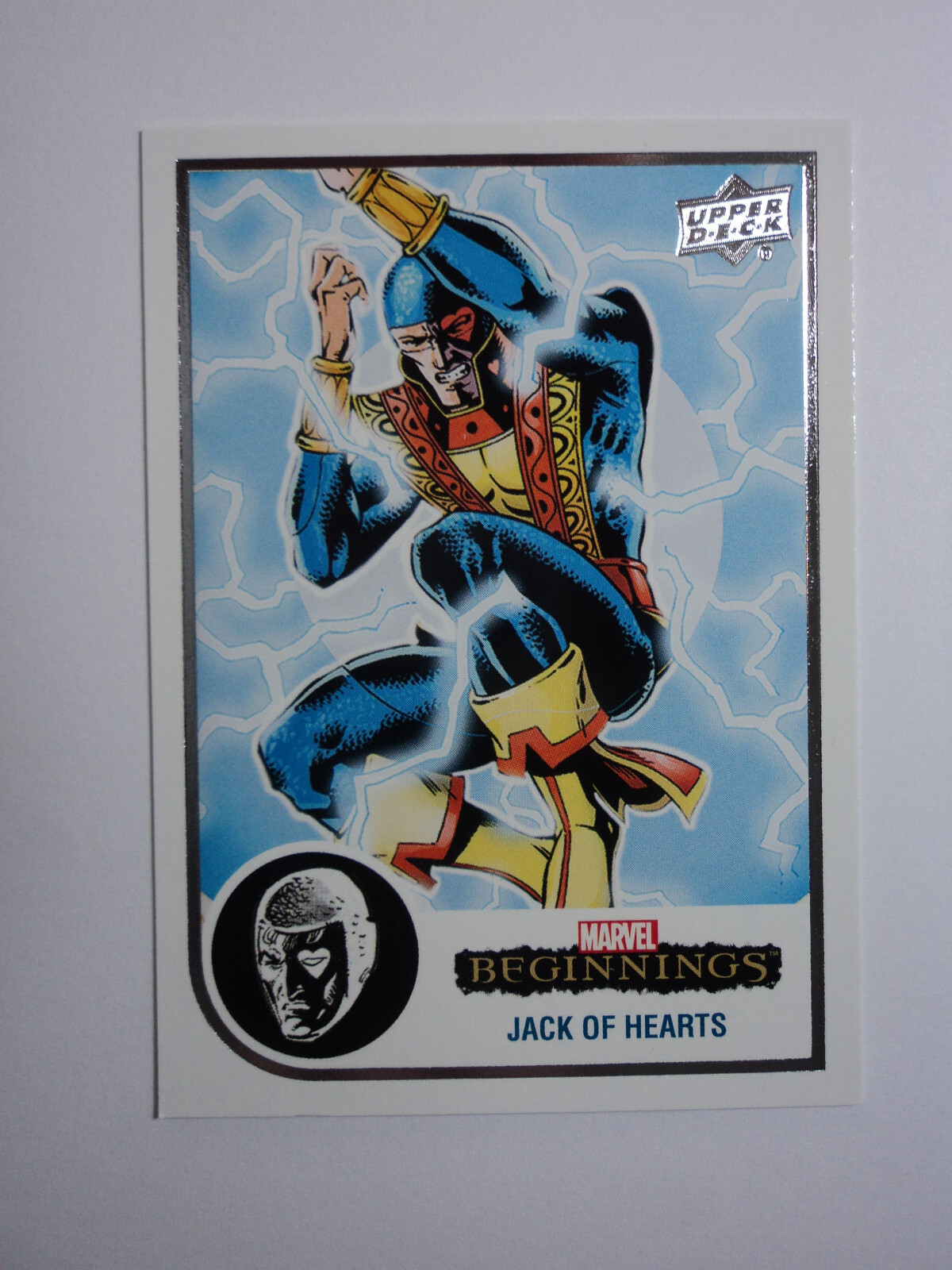 2022 MARVEL BEGINNINGS VOL. 2 SERIES 1 – BASE CARD # 72 – JACK OF HEARTS