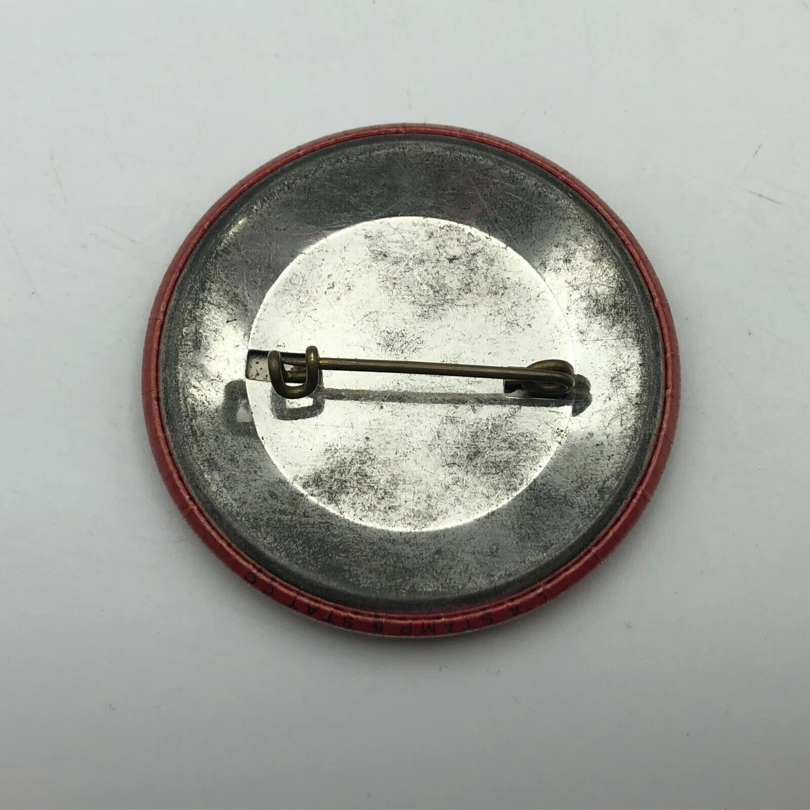 Pinback California Electric Construction Company Employee ID Badge Pin Vintage