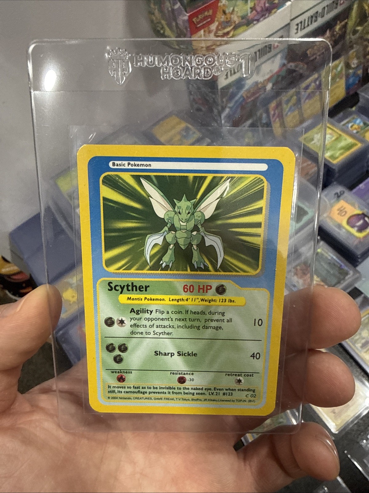 Scyther Funskool Pokemon India single Card