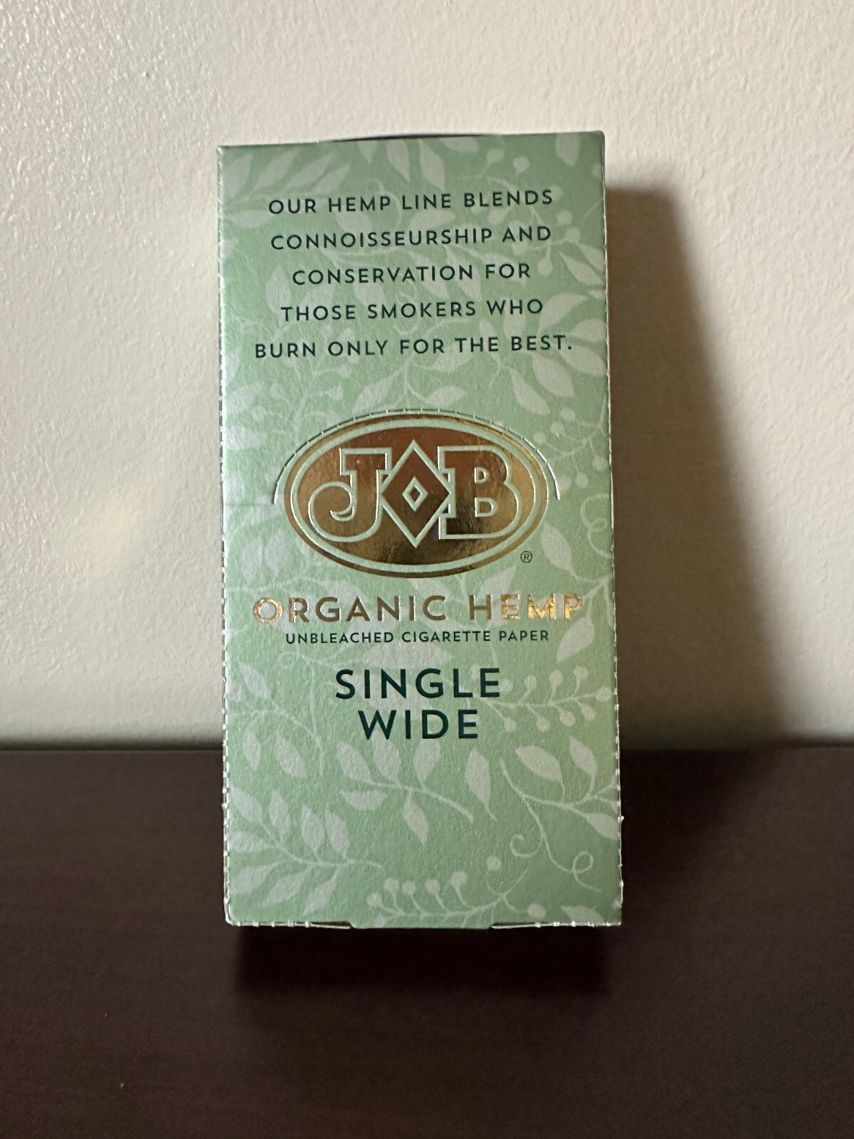 JOB ORGANIC Single Wide Papers Full Box 24 Booklets