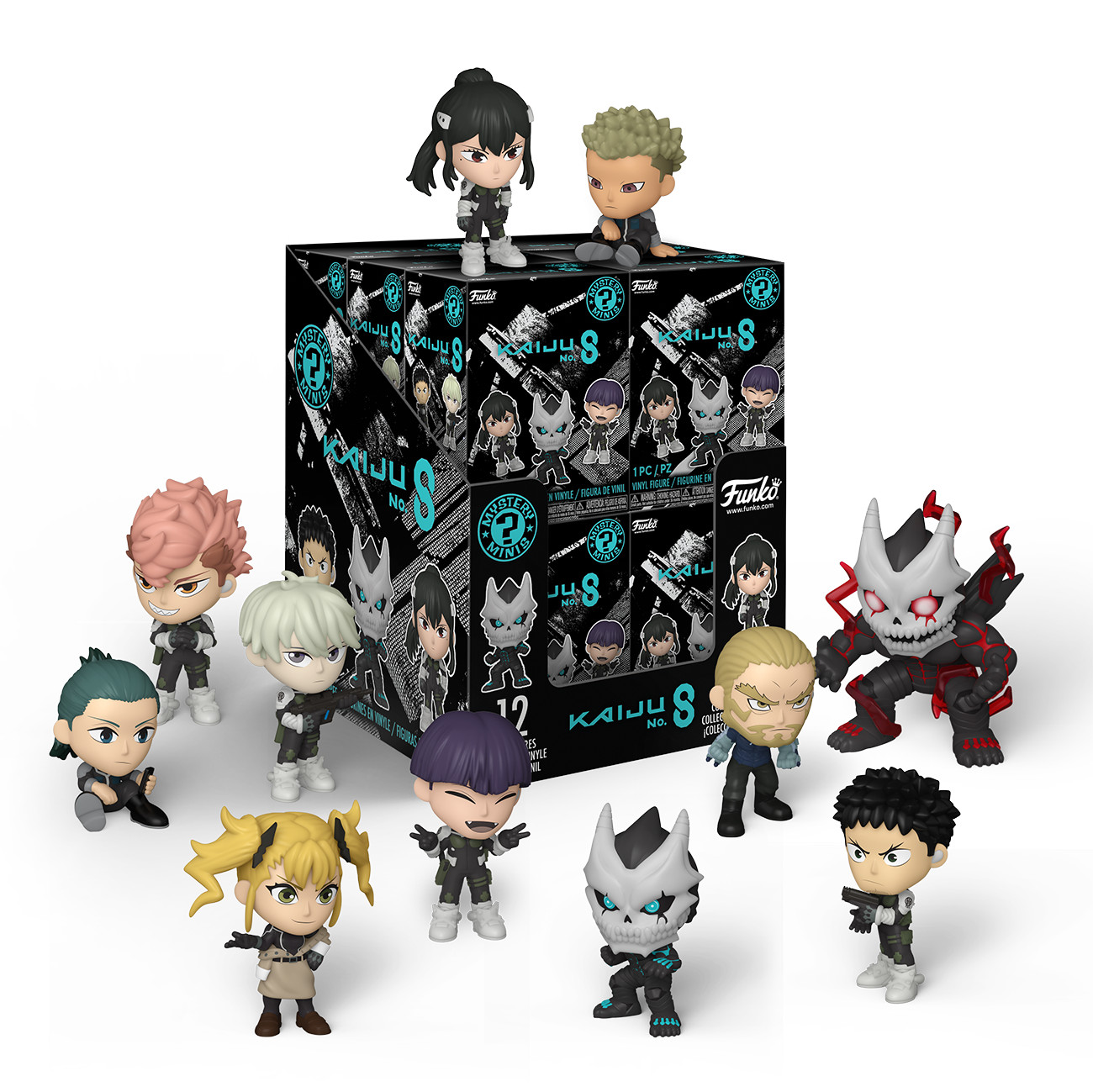 Funko Mystery Minis: Kaiju No. 8 sealed case of 12 mystery figures