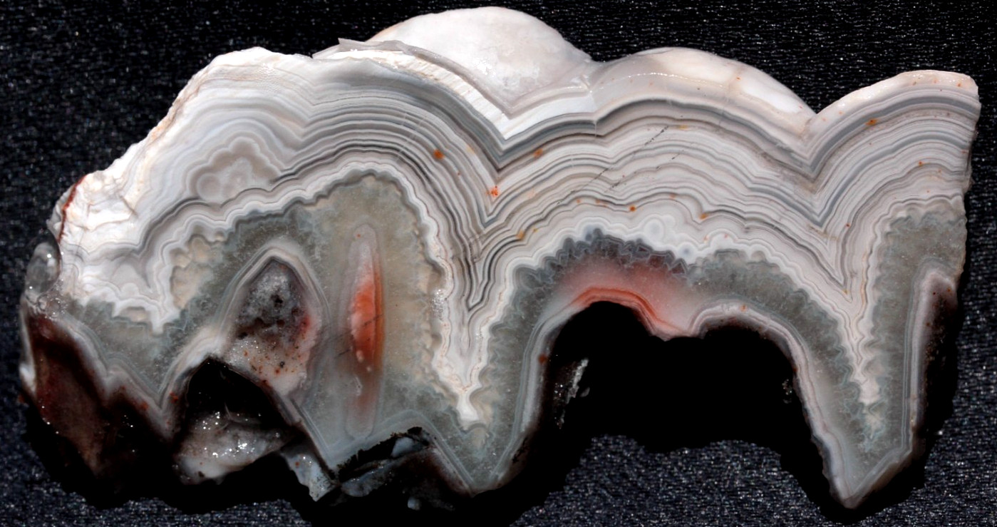 C999 ~ 2.7oz 3pc Tuxedo Lace Agate ~ Chihuahua, Mexico