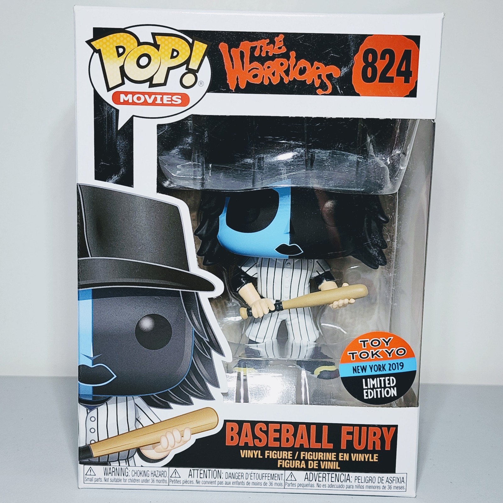 Funko Pop: The Warriors – Baseball Fury #824 Blue/Black Toy Tokyo NYCC Exclusive