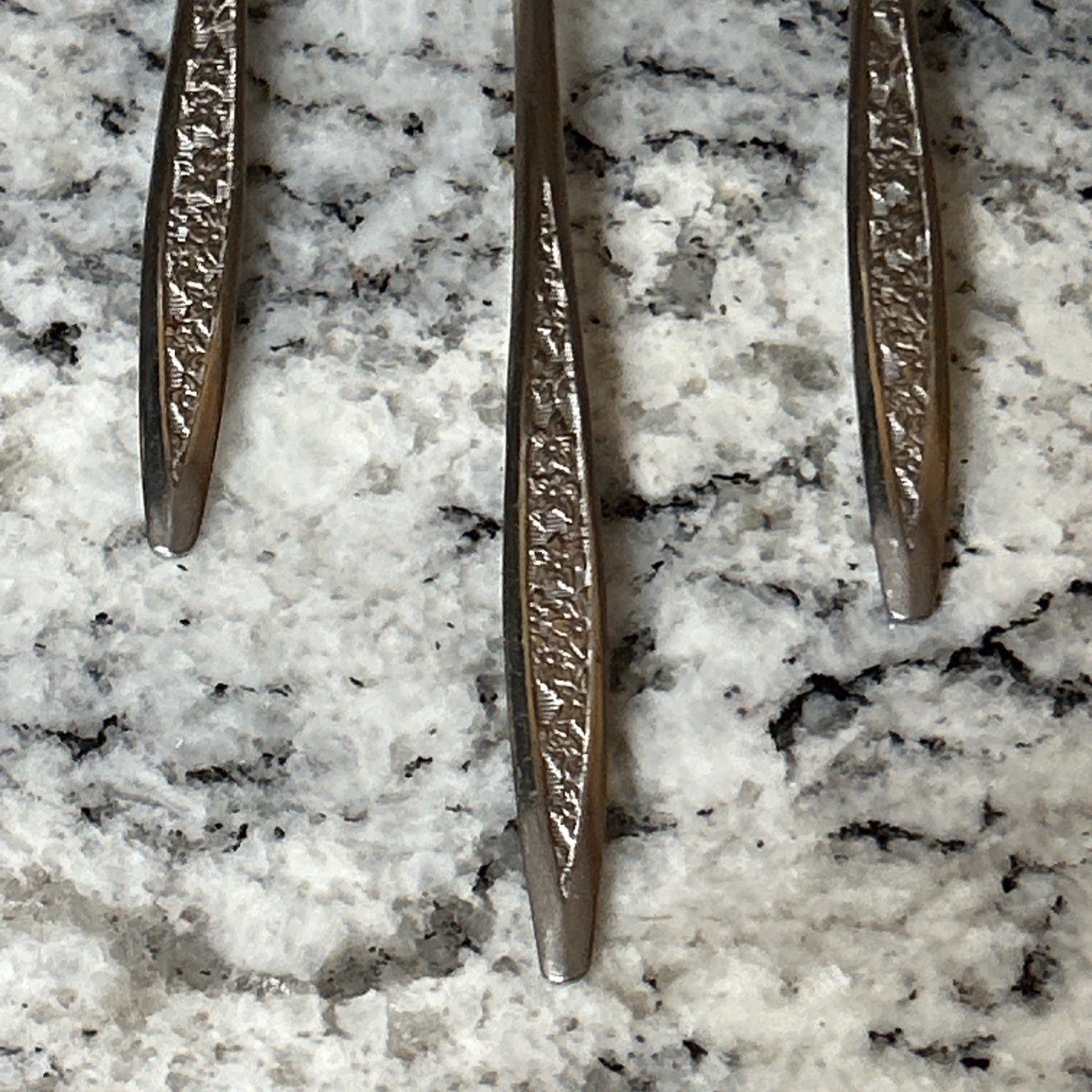 10 Customcraft Long Ice Tea Spoons 7″ Stainless Roses Vintage Glossy 8b
