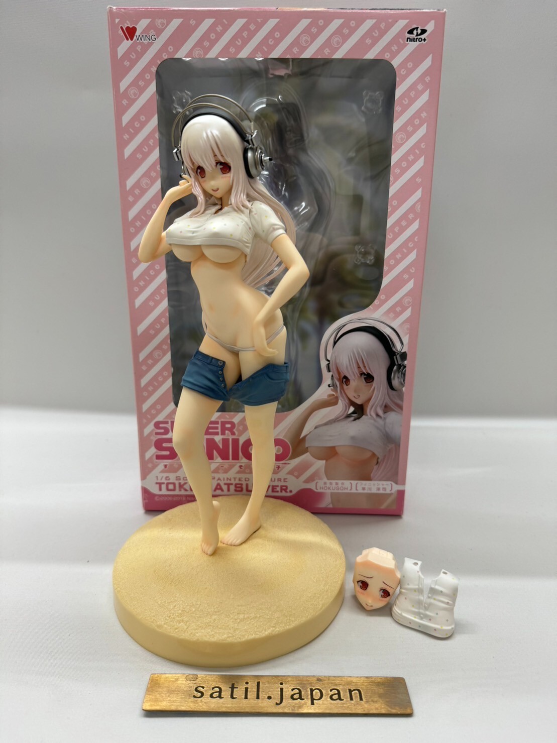 [USED] Wing Super Sonico Tokonatsu Ver. 1/6 Scale PVC Figure Japan