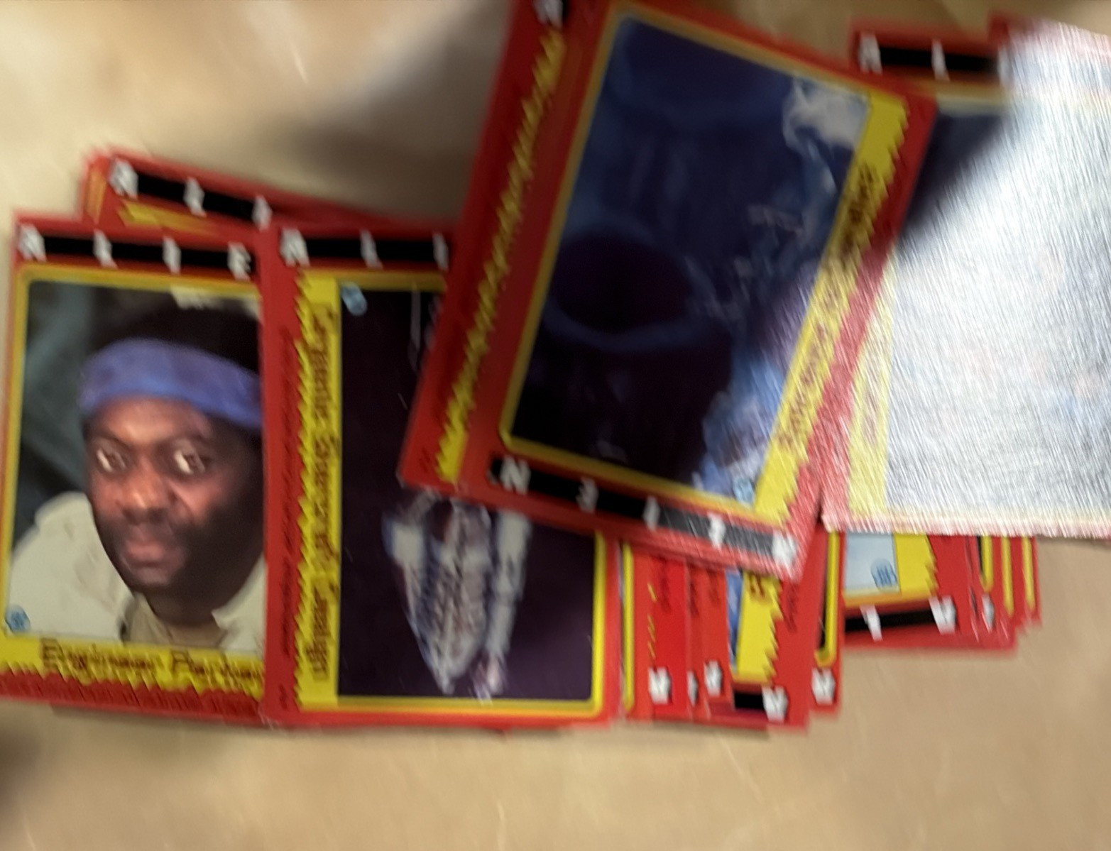 1979 Topps ALIEN Movie Trading Cards – Complete 63 Cards