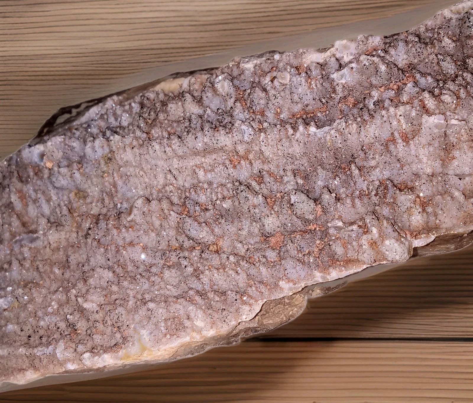 Petrified Wood Rose Quartz Crystals Rough 1 lb 4 oz
