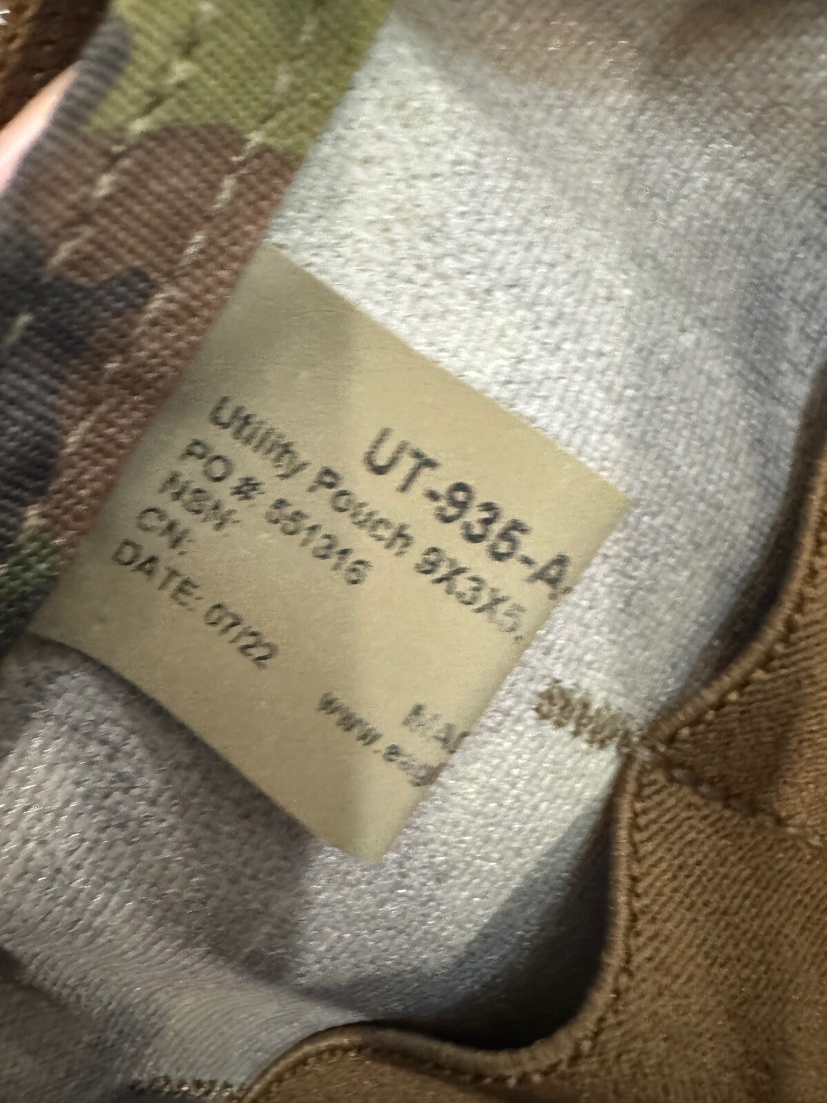 Eagle Industries 935 Pouch FR Molle Multicam Aircrew Utility IFAK