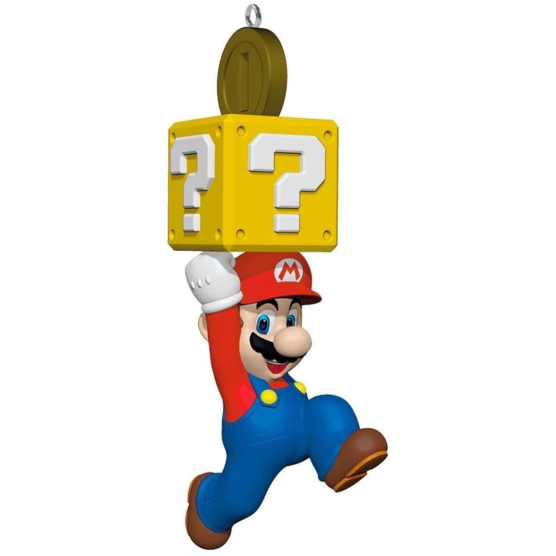 Hallmark Keepsake Ornament 2017 Mario Super Mario Brothers NEW Sh