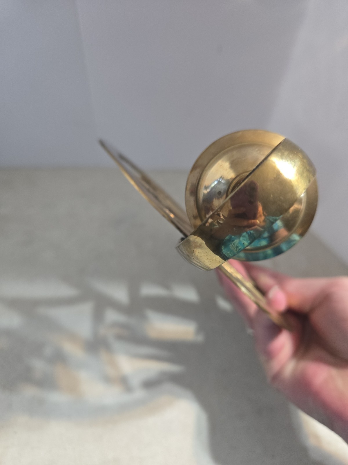 Solid Brass Hosley International Tree Wall Sconce