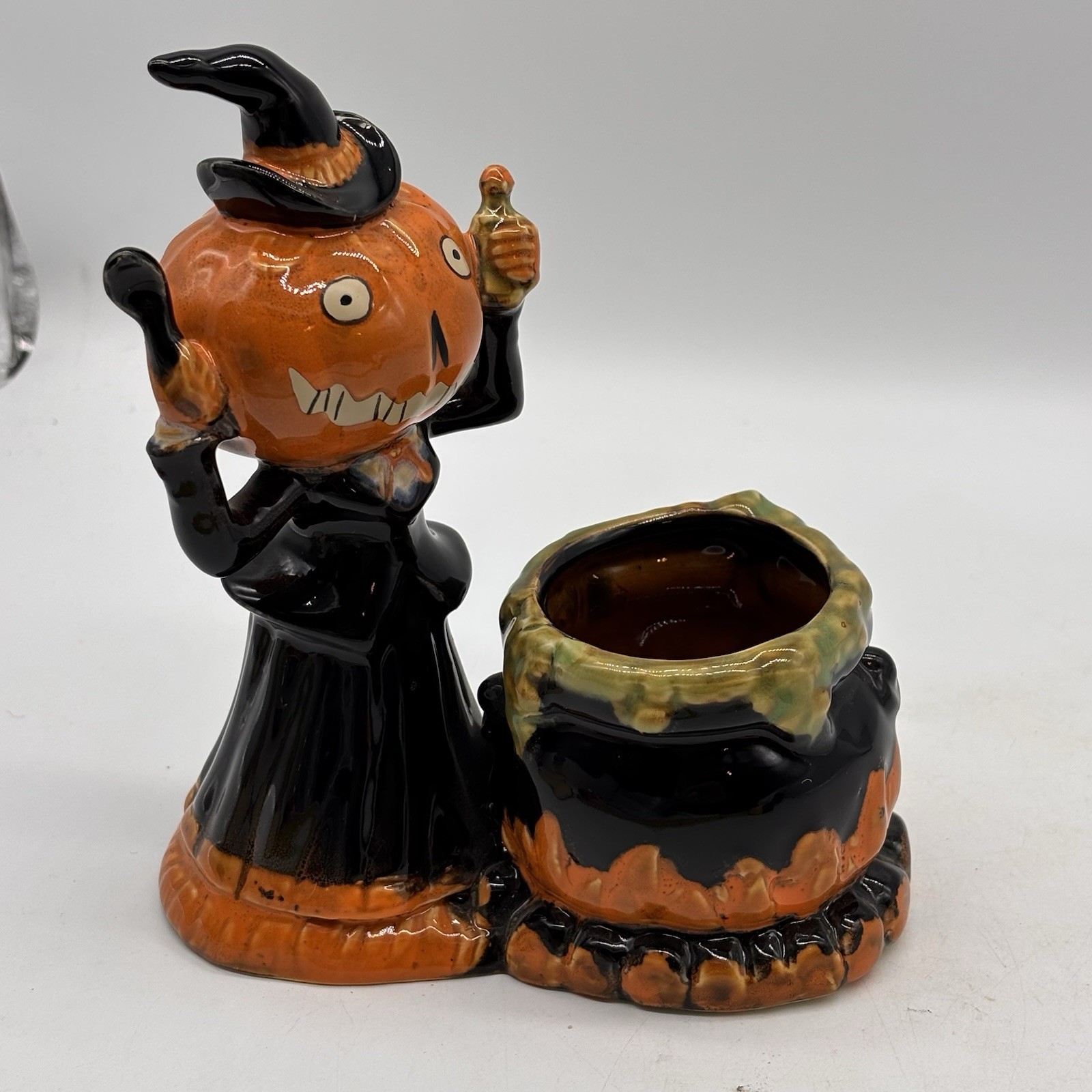 Yankee Candle Pumpkin People Boney Bunch Halloween Witch 2011