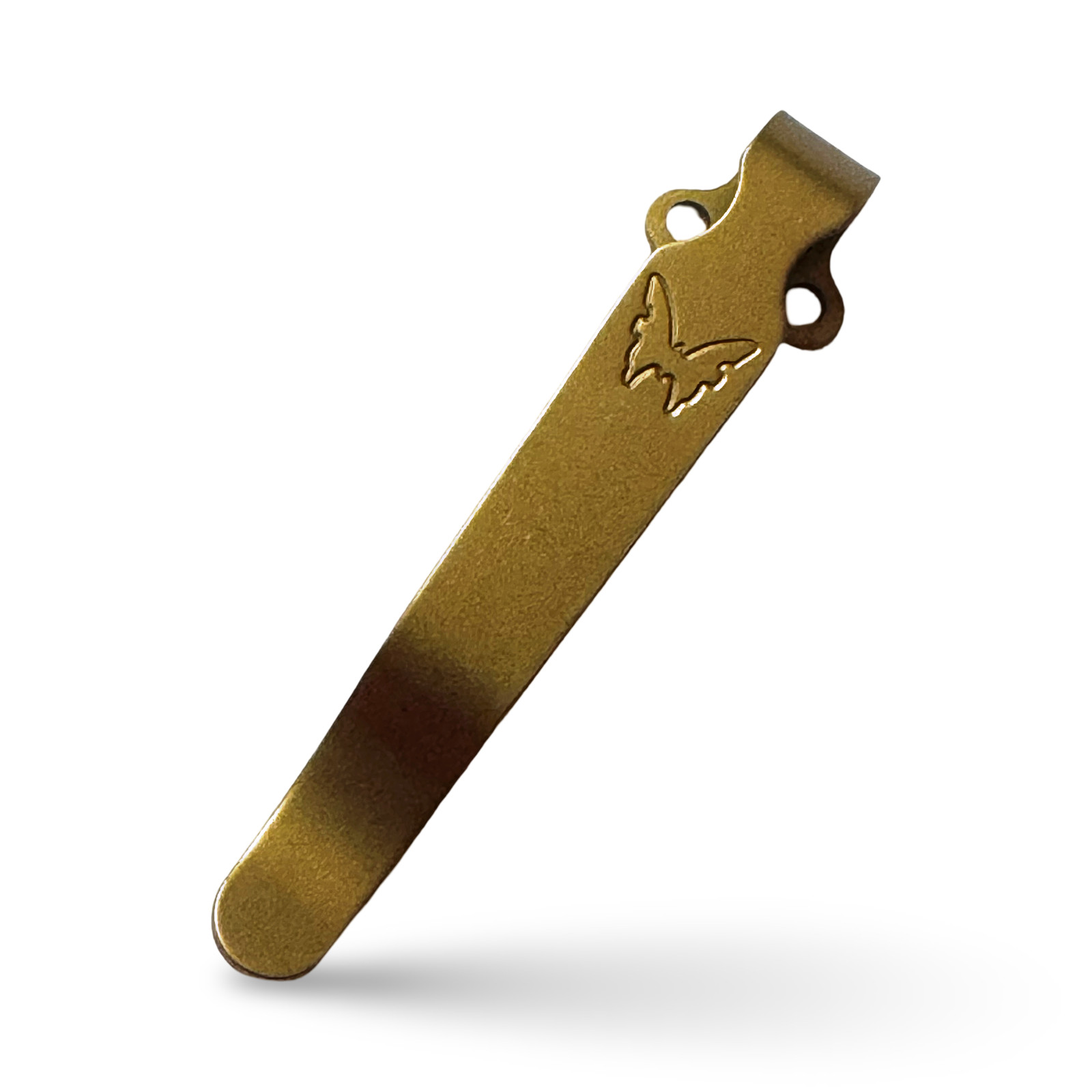 Benchmade OEM Deep Carry Pocket Clip – Gold Oxide