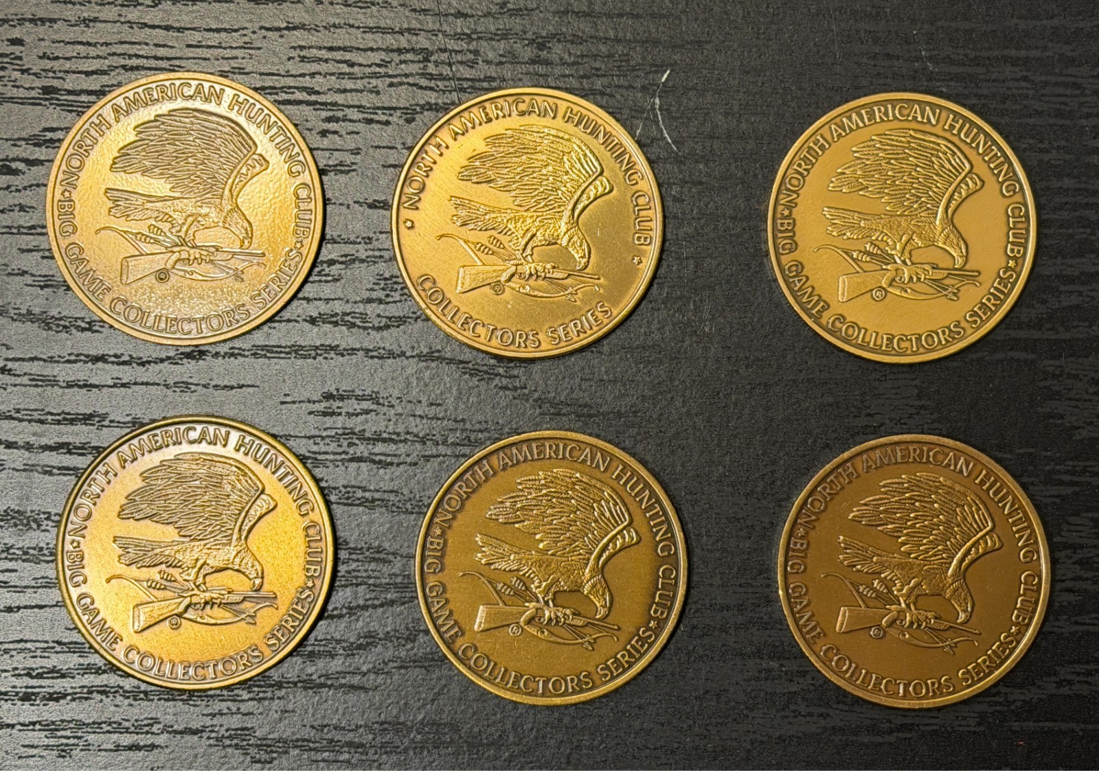 N.A.H.C. Collectors Medallions Lot of 6