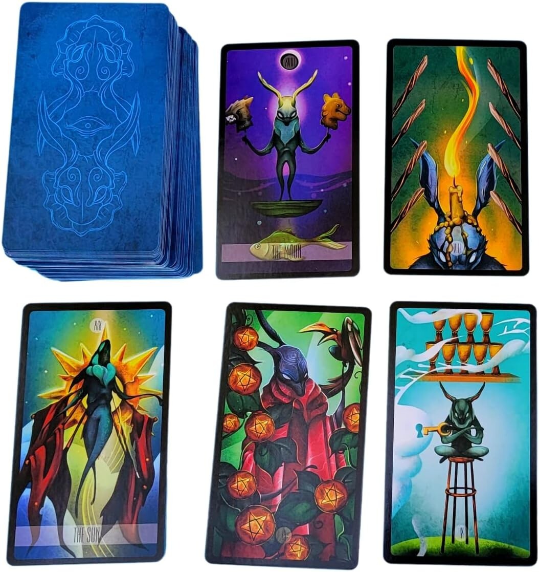 SEALED TAROT LEPUS HIGH-QUALITY BASIC TAROT DECK OF 78 CARDS WITH GUIDE-BOOK