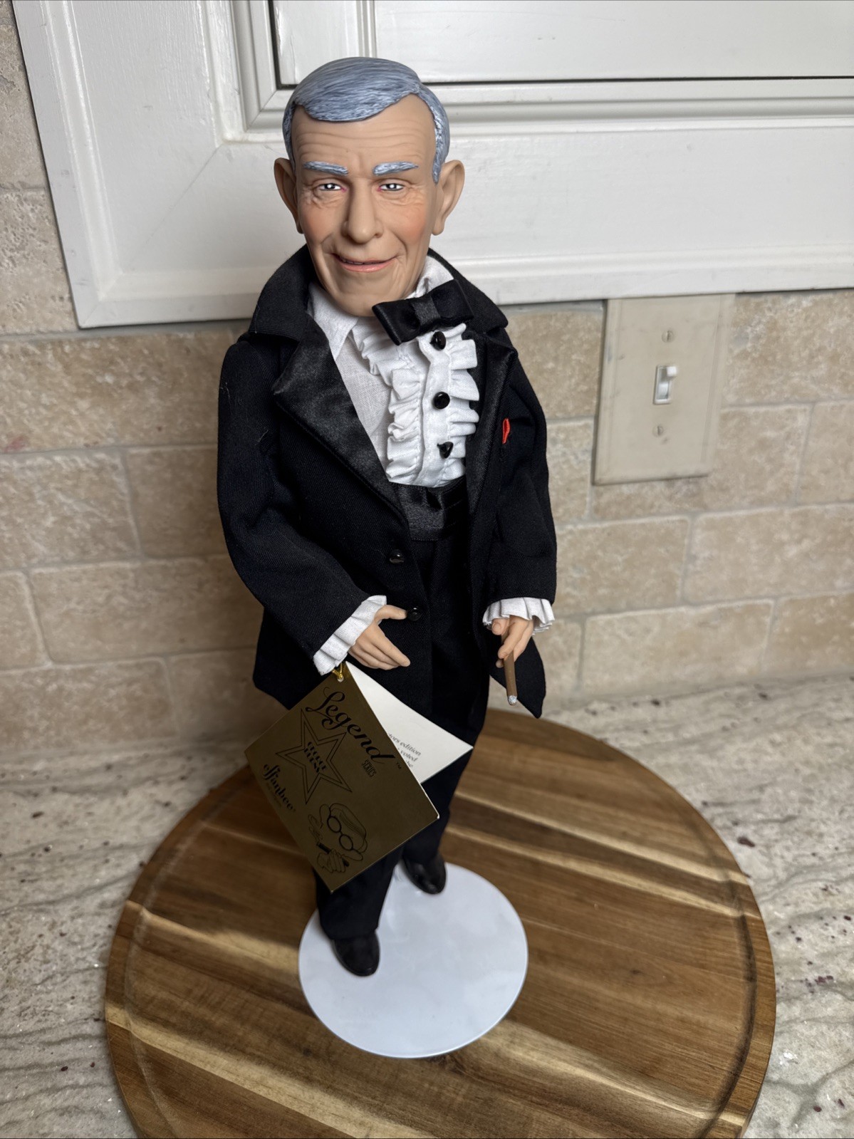George Burns 16″ Vinyl Doll 1996 Effanbee Legend Series Vintage V529