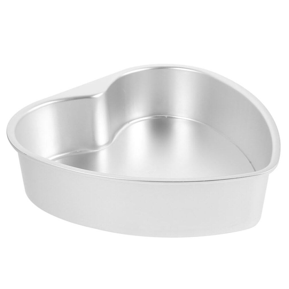 Heart Shaped Cake Pan Nonstick Baking Mold with Removable Bottom 8.11 X 7.67 …