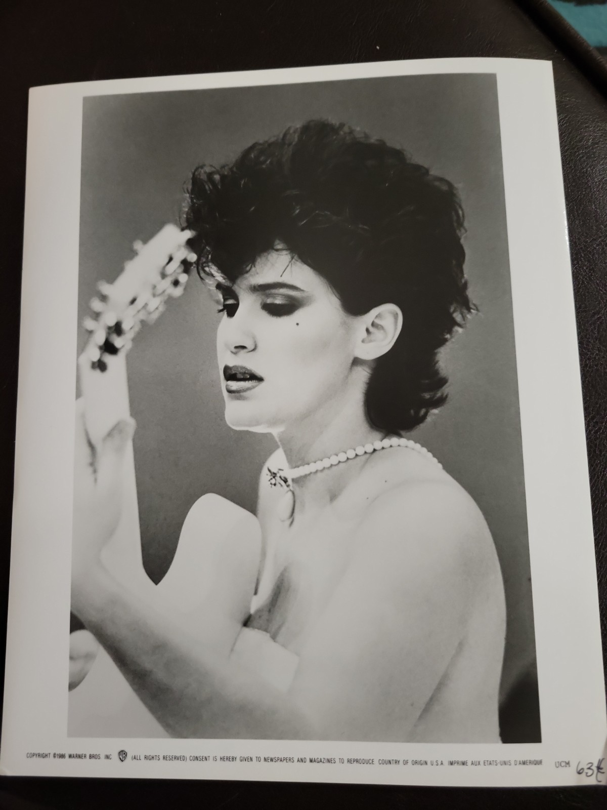 Wendy Melvoin VINTAGE Promotional 8×10 Original Music Photo 1986 #2