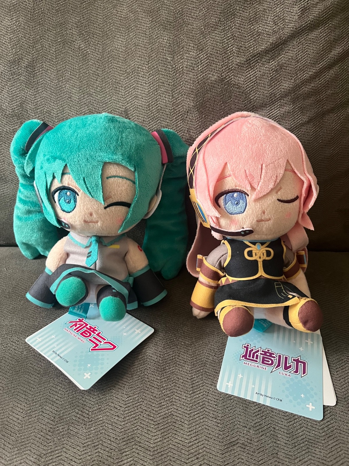 Hatsune Miku 6.3 and Megurine Luka 6.3 inches