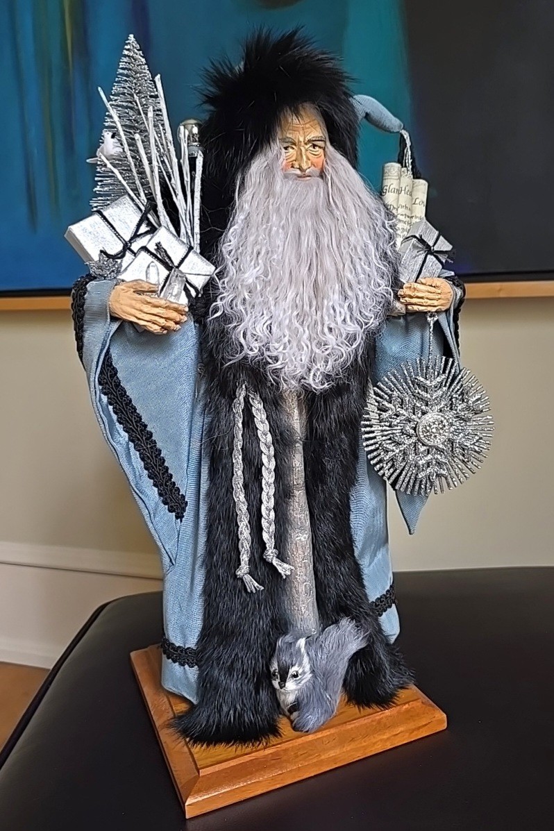 LYNN HANEY Santa “The Starkeeper” Signed 1990 Wizard Collection